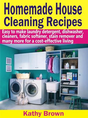 cover image of Homemade House Cleaning Recipes